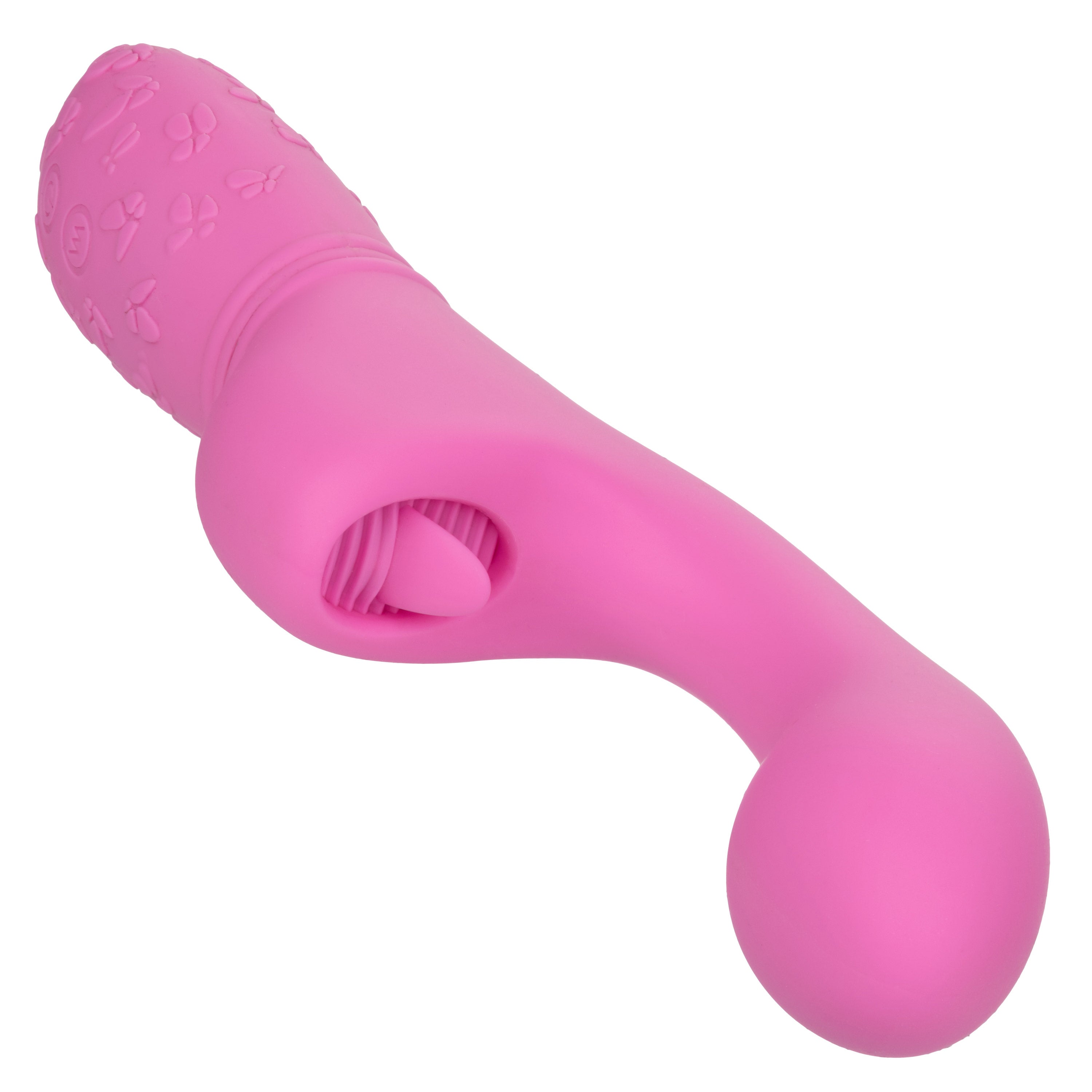 Rechargeable Butterfly Kiss Flicker G-Spot Vibrator Blue VIBRATORS-RABBIT-MULTI