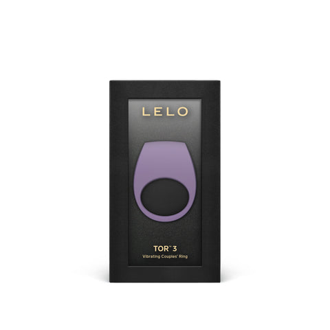 Lelo Tor 3 Violet Dust App-Controlled Vibrating Cockring Purple Cock Rings Vibrating