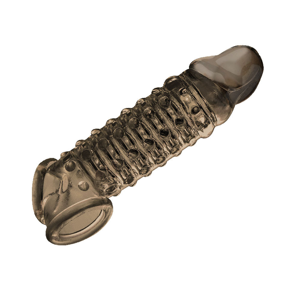 The 9s Toppers Open Ended Smoke Penis Extension Sleeve SLEEVES