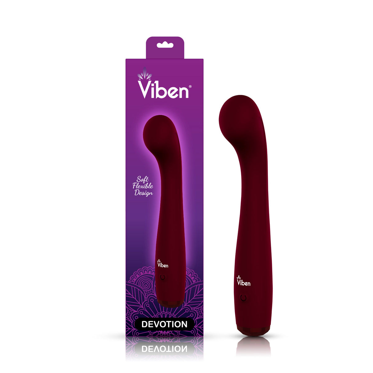 Viben Devotion Ruby G-Spot Vibrator – Sleek Design G-Spot Vibrator > Sex Toys For Ladies > G-Spot Vibrators