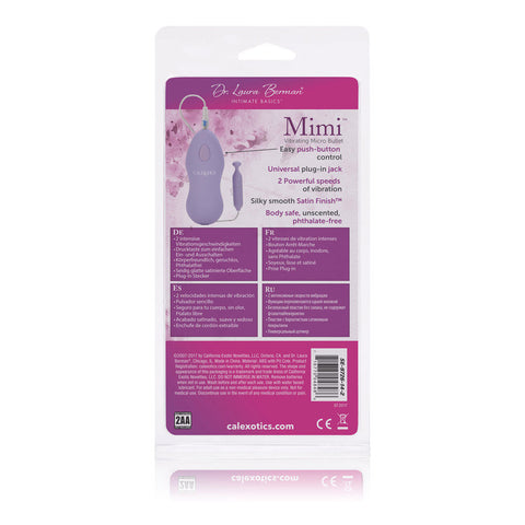 Dr Laura Berman Mini Vibrating Micro Bullet Clitoral Toy BULLETS
