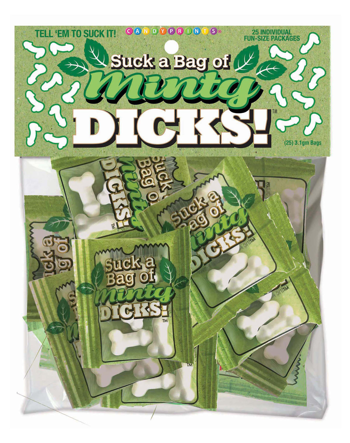 Suck A Bag Of Minty Dicks – Fruit Flavored Candy Edibles Default Title > Novelties > Candy & Edible Items