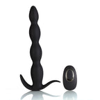 Maia Mason (Black) – 9.3 Inch Rechargeable Wireless Remote Anal Beads Vibrator > Anal Range > Anal Beads
