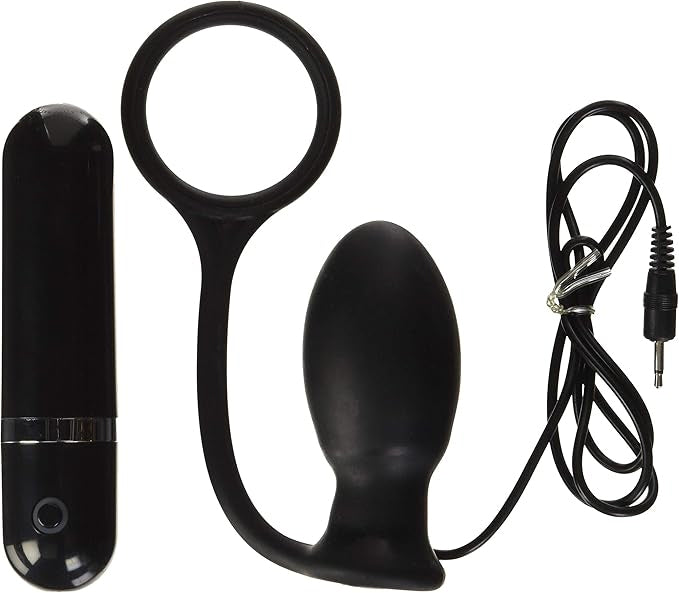 Mack Tuff Silicone Vibrating Butt Plug With 10 Modes > Anal Range > Prostate Plugs Main image