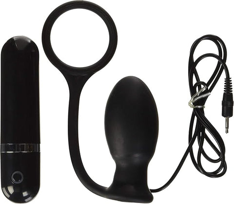 Mack Tuff Silicone Vibrating Butt Plug With 10 Modes > Anal Range > Prostate Plugs