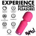 Bang 10X Mini Silicone Wand Pink 4.5 Inch Flexible Neck > Sex Toys > Mini Massagers