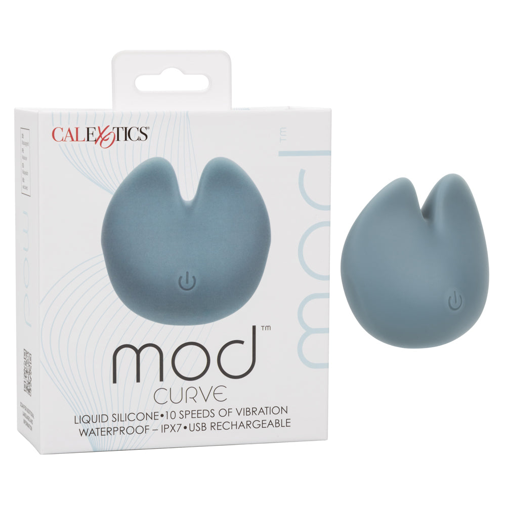 Mod Curve Dual Vibrating Massager Blue Vibrator > Vibrators > Finger Vibrators