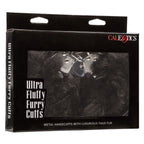 Ultra Fluffy Black Furry Bondage Cuffs > Bondage Gear > Handcuffs