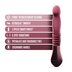 Temptasia Trixie (Wine) – Thrusting Dildo Default Title > Dildos > Thrusting Dildos