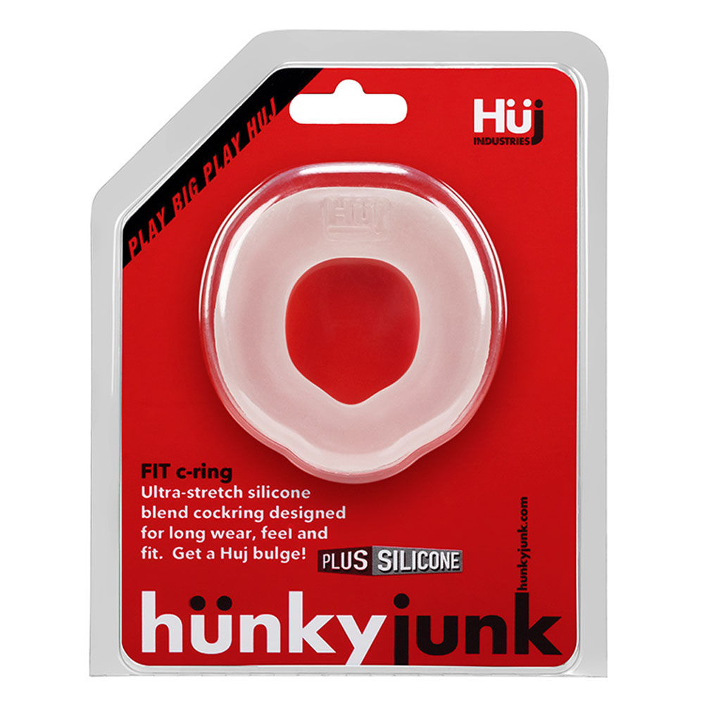 Hunkyjunk Fit Ergo C-Ring Ice Comfortable Adult Cockring > Cock Ring > Single