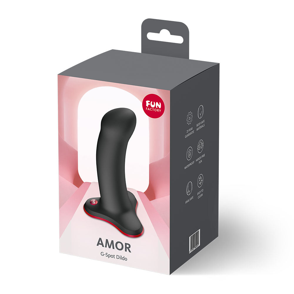 Fun Factory Amor – 13.5 cm Suction Base Dildo > Dildos > Slim Dildos