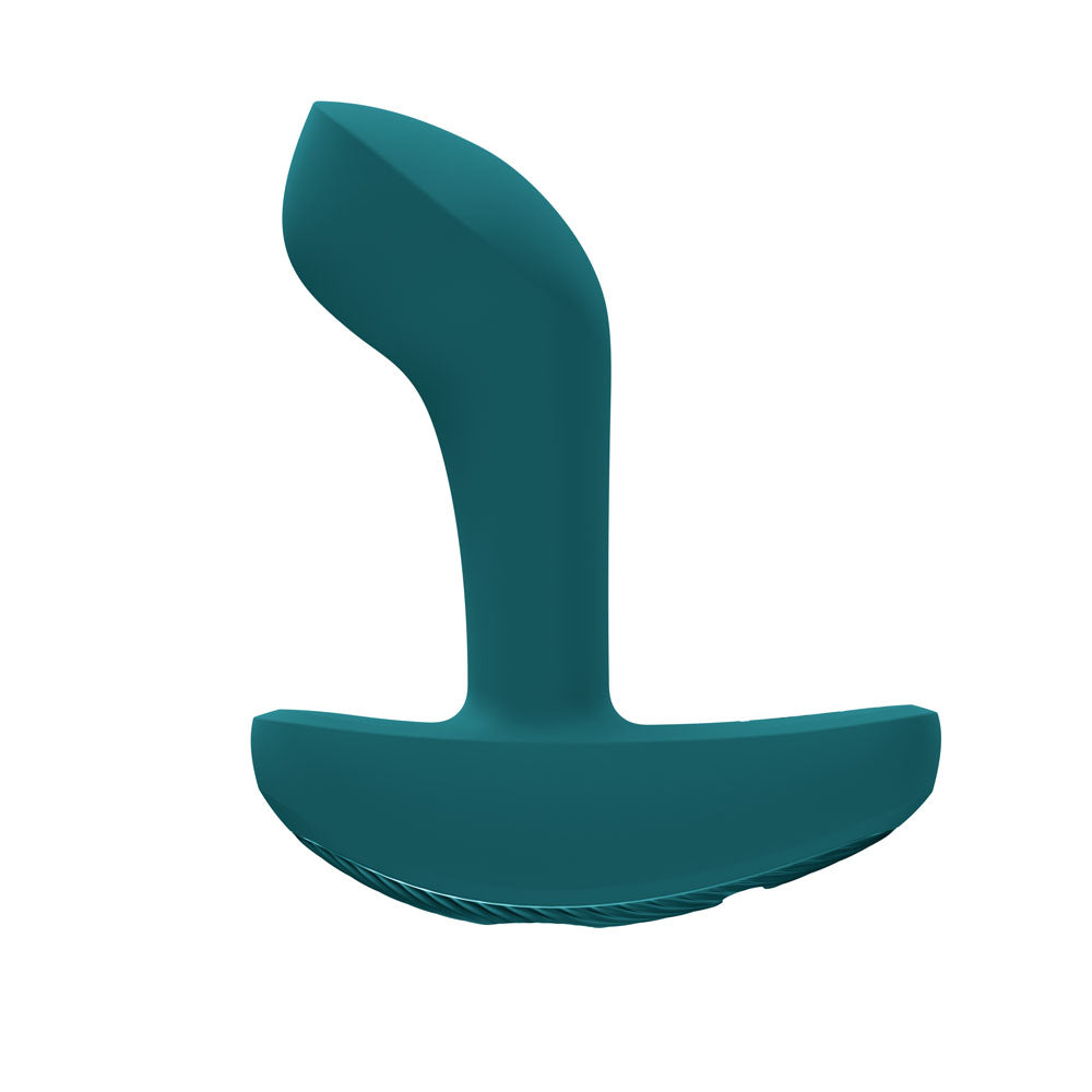 Fun Factory Booty Vibe 9.7 cm USB-C Rechargeable Vibrating Butt Plug Green > Anal Range > Vibrating Butt Plugs Main image