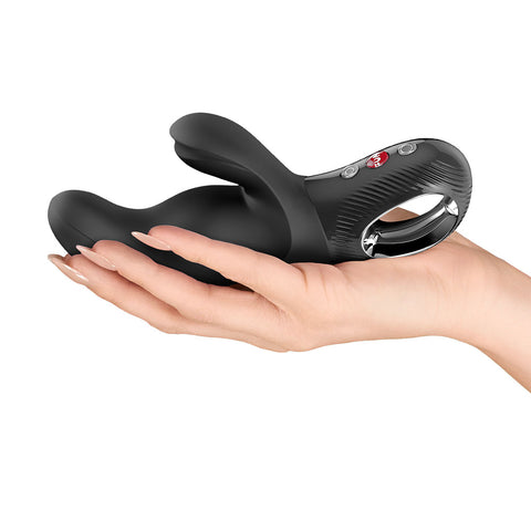 Miss Bi (Black) – Waterproof Dual Rabbit Vibrator > Vibrators > Ladies > Rabbit