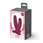 Fun Factory Ryde Grinding Dildo Wine Red
