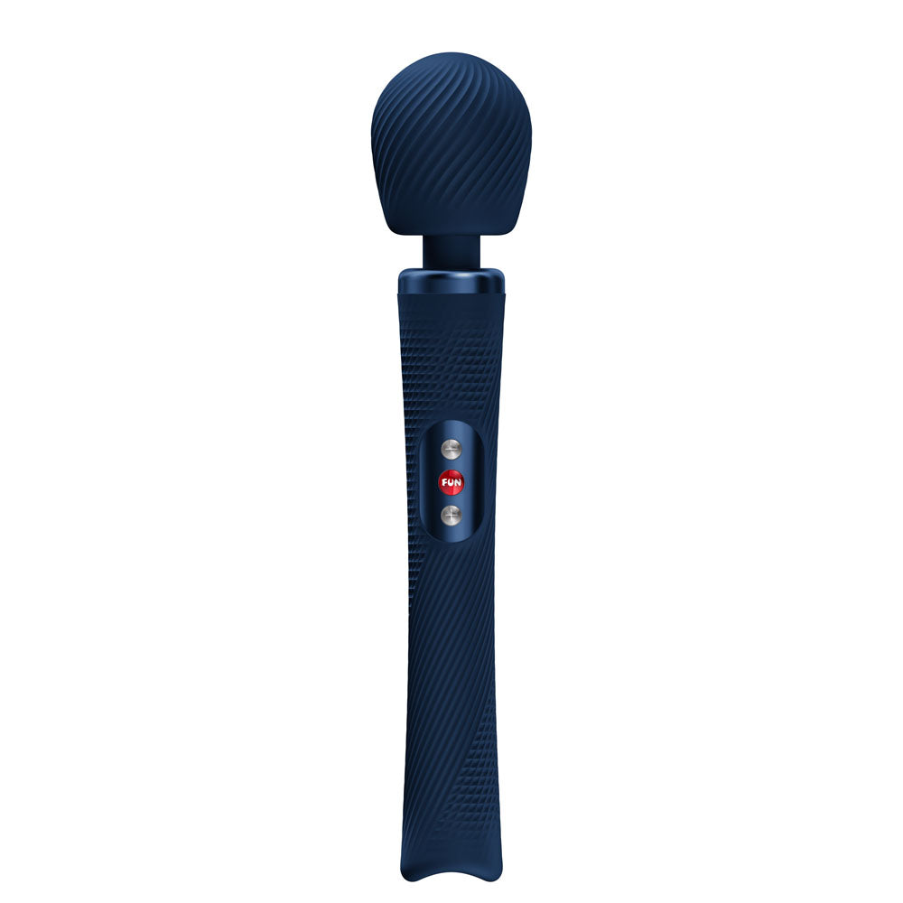 Fun Factory VIM (Nightblue) – USB-C Rechargeable Rumbling Massage Wand Blue > Sex Toys > Massage Wands