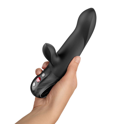 Bi Stronic Arc (Black) – Waterproof Rechargeable 8.78 Inch Vibrator > Vibrators > Ladies > Rabbit