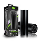 M For Men Stroke Sleeve (Black) – Sleek Masturbation Sleeve Black > Sex Toys For Men > Masturbators Cup