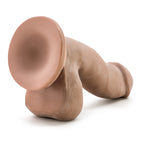 Au Naturel 6.5 Inch Latin Dual Density Bendable Dildo Brown > Dildos > Realistic Dildos