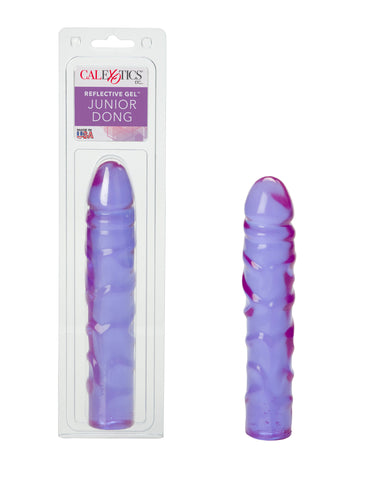 Reflective Purple Junior Dong Slim Small Dildo for Women DONGS