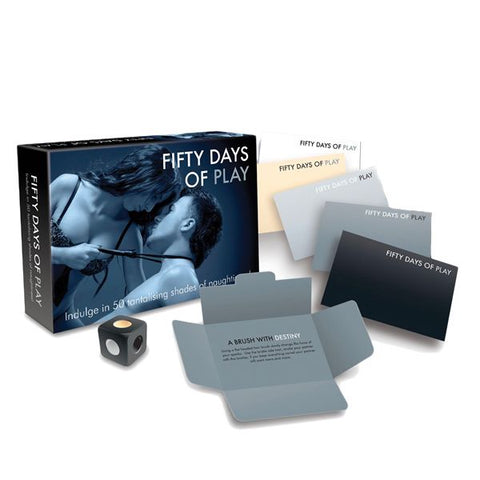 Fifty Days of Play Naughty Adult Game Black Board Games