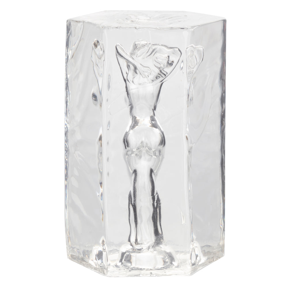 Girls Girls Girls™ Farrah Transparent Travel Masturbator Soft Tight Stretchy Sleeve > Sex Toys For Men > Masturbators > Manual