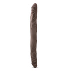 Dr. Skin 14 Inch Double Dildo Chocolate Realistic Brown > Dildos > Double Dildos