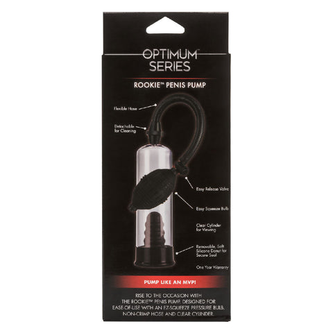 Rookie Penis Pump with EZ Squeeze Bulb for Fast Enhancement PUMPS