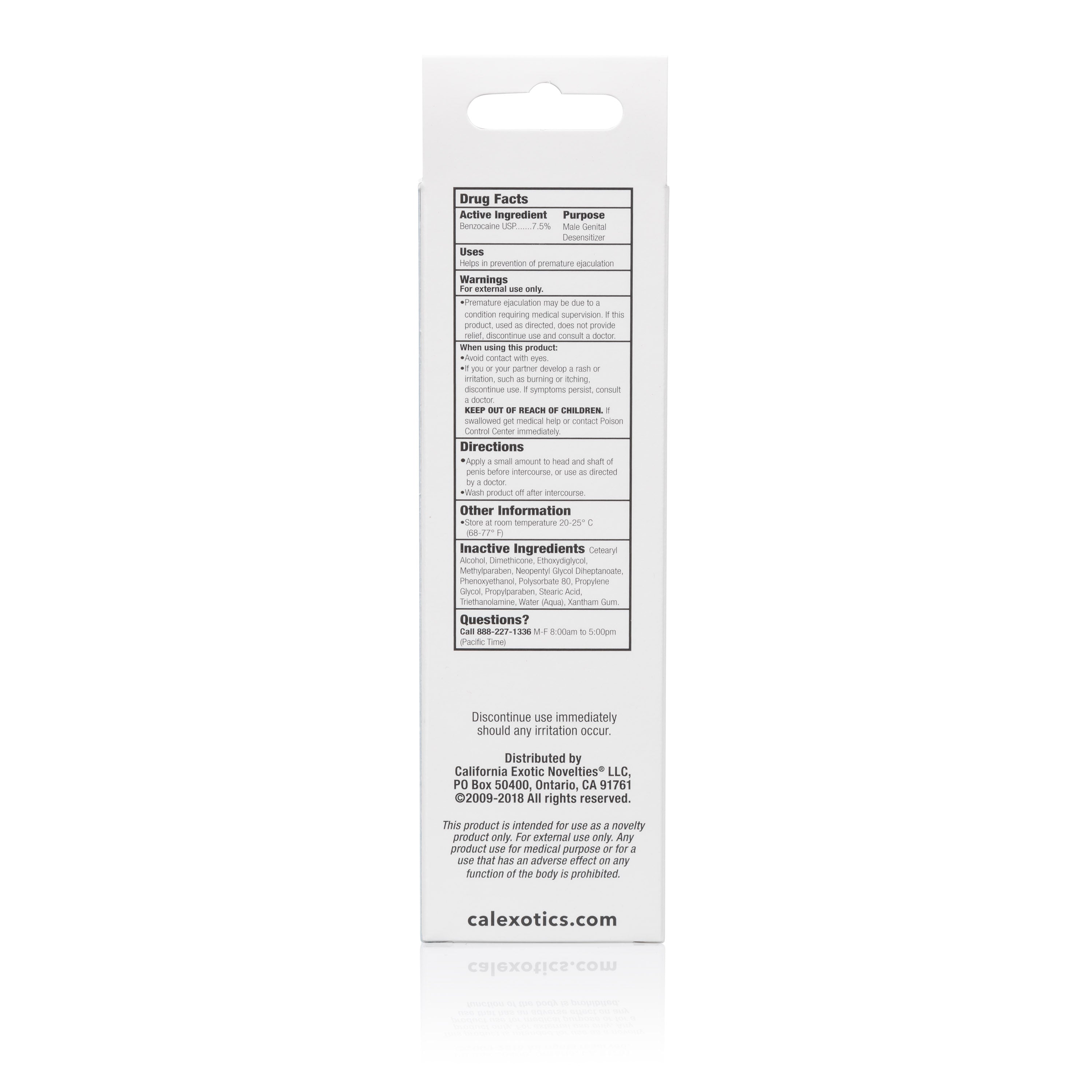 Sta-Hard Cream 2 Ounce Boxed Desensitizing Formula ENHANCERS