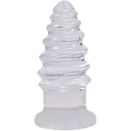 Crystal Jellies Anal Twist - 6 / 7 Inch Soft Flexible Anal Stimulator > Anal Range > Anal Probes