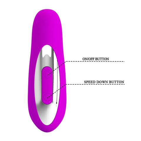 Pretty Love Piper Double-Side Pulsation - Purple Prostate Tools
