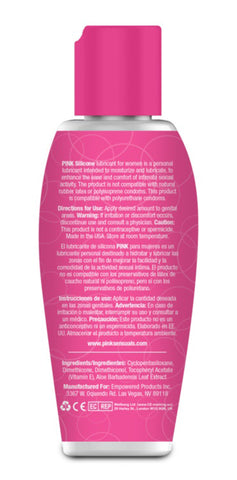 Pink Silicone Lubricant 2.8 Oz Ultra Slick Personal Lubricant Default Title Speciality Lubricants