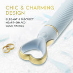 Blush Delice Heartthrob Vibrator – Smooth Tapered Tip 10 Modes Vibrator > Vibrators > Standard Vibrators
