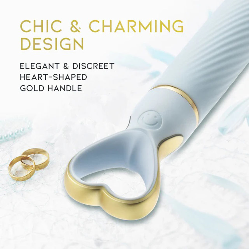 Blush Delice Heartthrob Vibrator – Smooth Tapered Tip 10 Modes Vibrator > Vibrators > Standard Vibrators