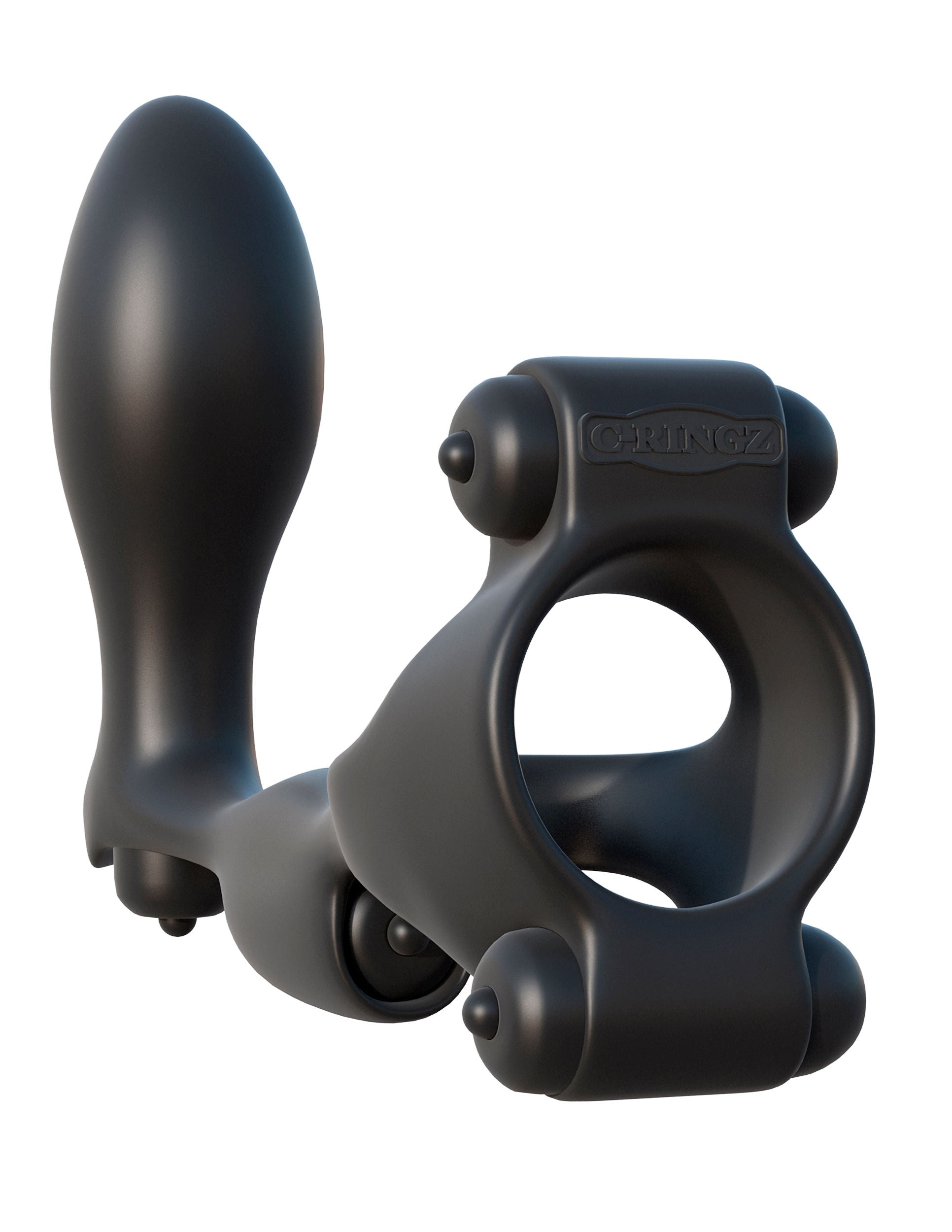 Fantasy C-Ringz Deluxe Vibrating Cock Ring and Prostate Plug > Anal Range > Prostate Plugs