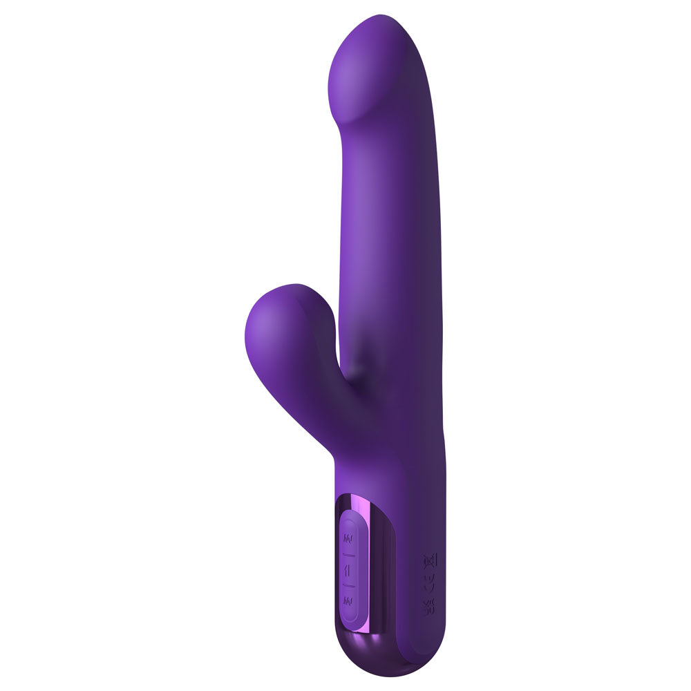 Fantasy For Her Super SoniX Thruster – 8.7 Inch USB Rechargeable Rabbit Vibrator > Vibrators > Ladies > Rabbit Main image