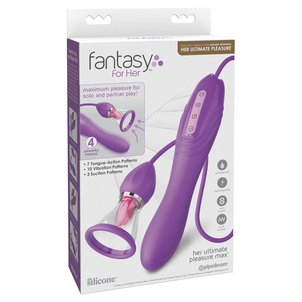 Fantasy For Her Ultimate Pleasure Max – Vibrator > Vibrators > Ladies > Clitoral Vibrators and Stimulators