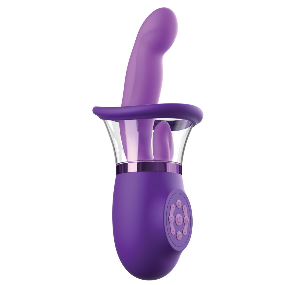 Fantasy For Her Ultimate Pleasure Pro Plus Sucking Licking and Flicking Vibrator > Sex Toys For Ladies > Clitoral Vibrators and Stimulators Main image