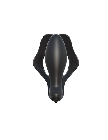 Fantasy Silicone Rock Hard Ass Gasm Performance C-Ring Black > Anal Range > Prostate Massagers