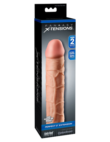 Fantasy X-Tensions Perfect 2 Inch Extension Penis Extension Sleeve SLEEVES