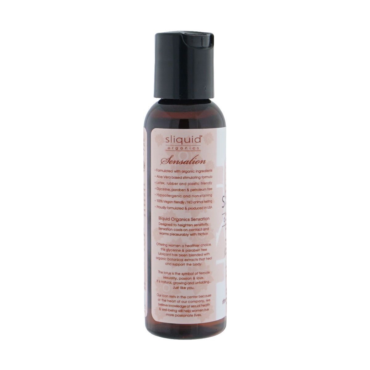 Sliquid Organics Sensation Natural Aloe-Based Stimulating Lubricant 2oz (59ml) > Lube > Water Based