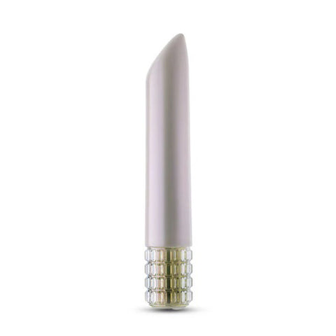 Oh My Gem Bold Diamond Vibe Wireless Clitoral Vibrator White BULLETS