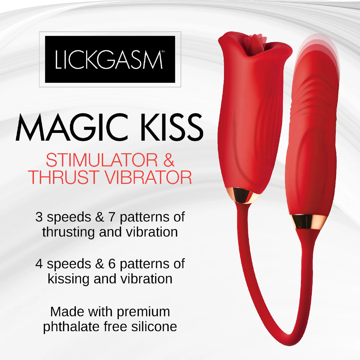 Play Hard Magic Kiss (Lipstick Shape) – Clitoral Stimulator and Thrusting Vibrator > Sex Toys For Ladies > Clitoral Vibrators and Stimulators
