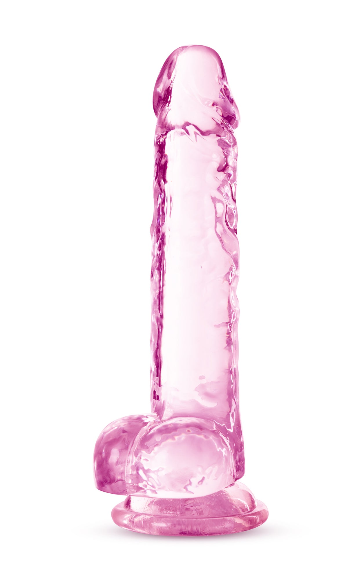 Naturally Yours Crystaline 7 Inch Dildo with Suction Cup Base > Dildos > Realistic Dildos