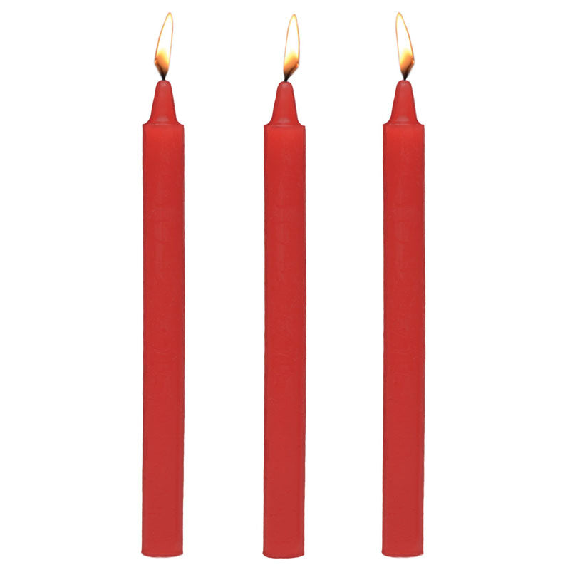 Fetish Drip Candles 3 Pack – Low Temperature Paraffin Wax Sensation Play Candles Secondary image