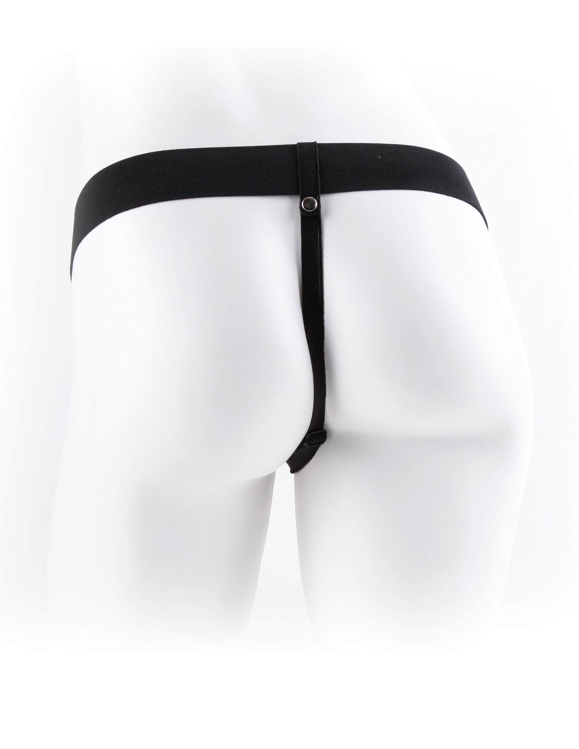 Fetish Fantasy 9 Inch Hollow Strap-On with Balls in Flesh STRAP-ONS