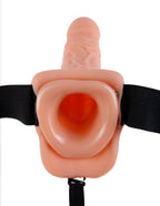Fetish Fantasy 9 Inch Hollow Strap-On with Balls – 9 Inch Strap-On > Dildos > Hollow Strap Ons