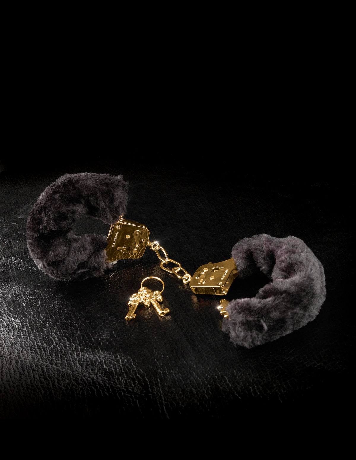 Fetish Fantasy Gold Deluxe Furry Cuffs – Soft Velvet Restraints > Bondage Gear > Handcuffs