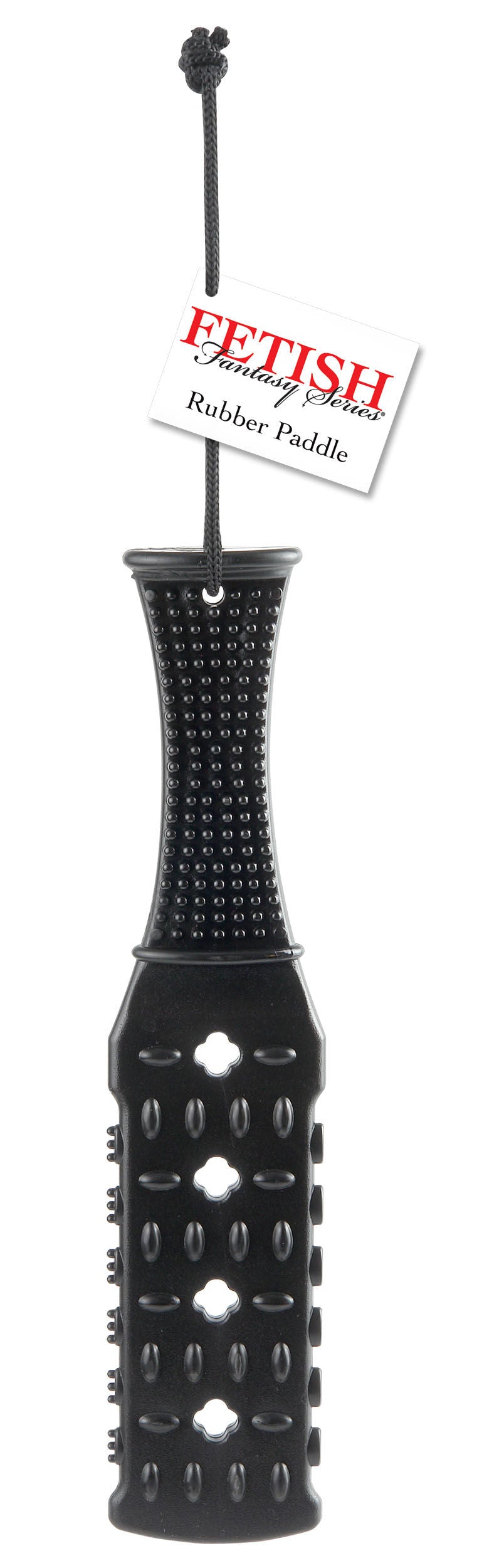Fetish Fantasy Rubber Paddle Black Adult Intimacy Toy > Bondage Gear > Paddles