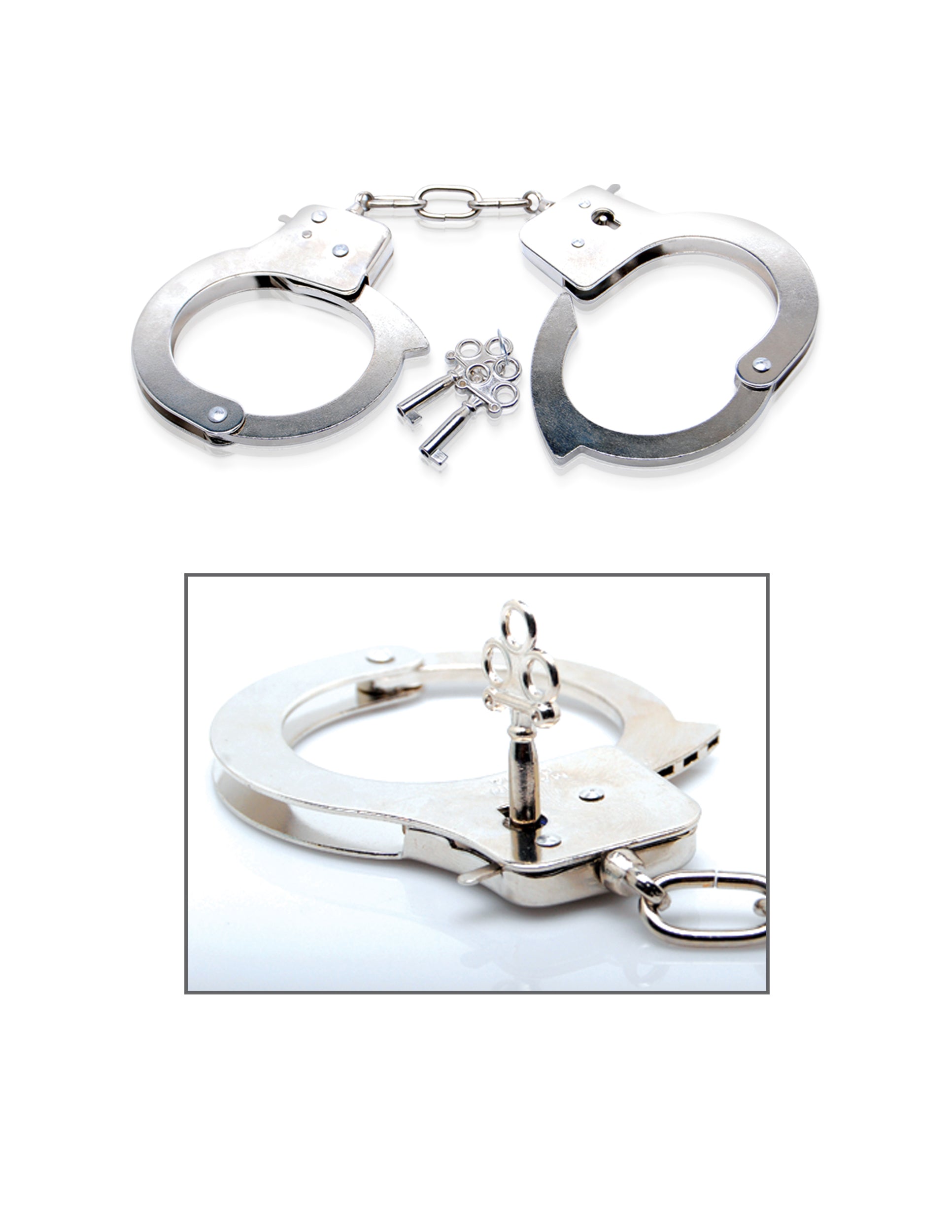 Fetish Fantasy Series Limited Edition Metal Handcuffs – Durable Intimate Bondage Restraints Secondary image