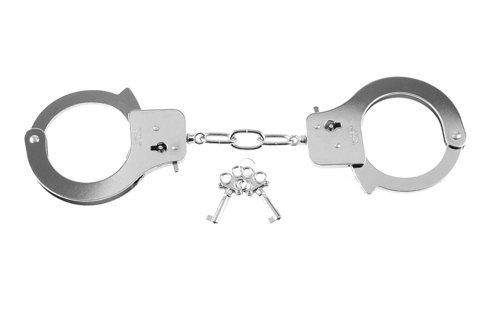 Fetish Fantasy Series Silver Metal Handcuffs > Bondage Gear > Handcuffs Main image